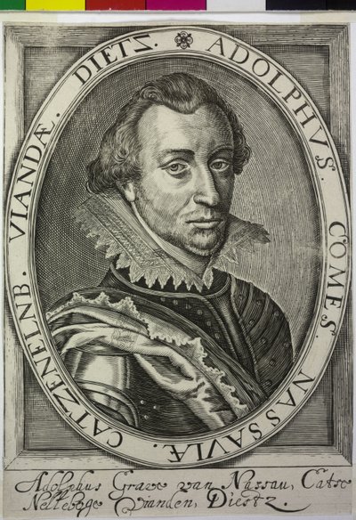 Nassau-Siegen Kontu Adolf by Nicolas de Clerck