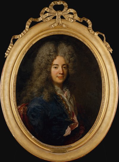 Bir Beyefendinin Portresi (tuval üzerine yağlı boya) by Nicolas de Largillière