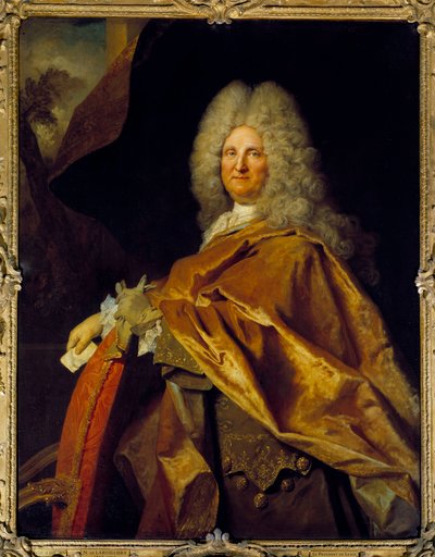 İnsan portresi (Jacques de Laage (1660 yaptı), boyutların alıcısı, 1718