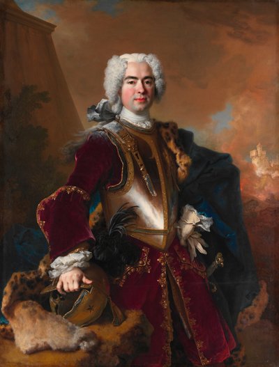 André François Alaşımları de Theys dHerculais 1692-1779, 1727. by Nicolas de Largillière