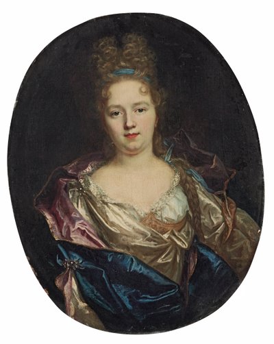 bir bayan portresi by Nicolas de Largillière