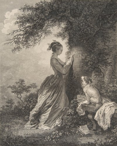 Aşk Şifresi, 18. yüzyıl., 18. yüzyıl. by Nicolas de Launay