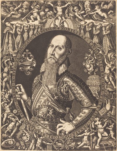 Stanislaus Sabinus von Stracza, 1590 by Nicolaus Andrea