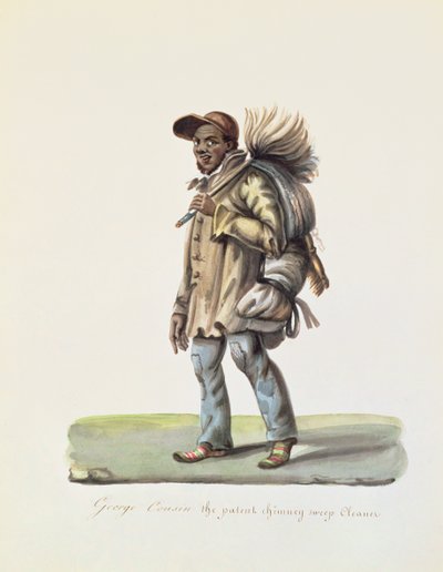 George Cousin, Patentli Baca Süpürme Temizleyicisi by Nicolino Calyo