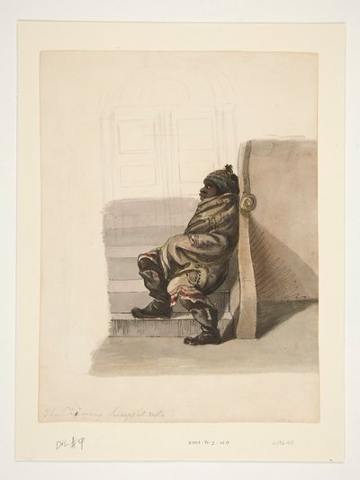 Dinlenme Halinde Baca Süpürme by Nicolino Calyo