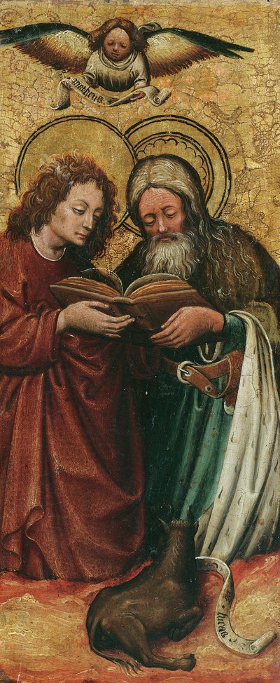 Evangelistler Matta ve Luka by Niederländischer Maler