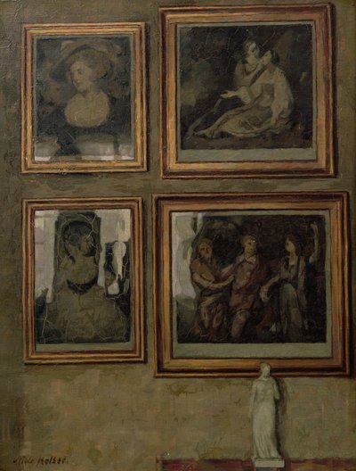Resimli ve Figürlü İç Mekan by Niels Holsoe