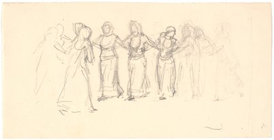 Dans eden Yunan kadınları by Niels Skovgaard