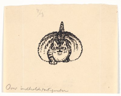 şişman kedi by Niels Skovgaard