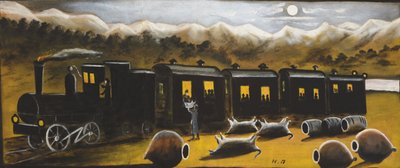 Kakhetian Treni by Niko Pirosmani