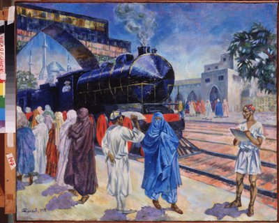 İlk tren. Orta Asya