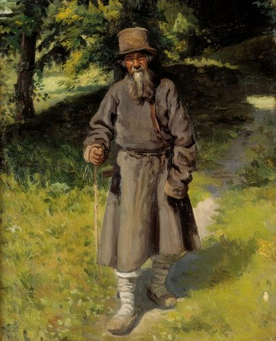 yürüyüşçü by Nikolai Alexandrowitsch Jaroschenko
