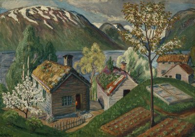 Mistbenken (Soğuk çerçeve) by Nikolai Astrup