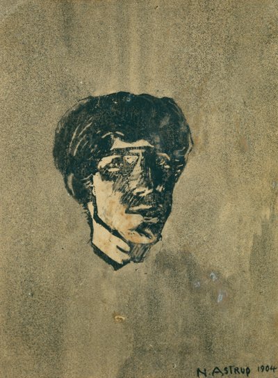 Küçük otoportre by Nikolai Astrup
