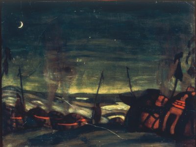 Borodin, Prens İgor / Sahne v. Roerich by Nikolai Konstantinowitsch Roerich