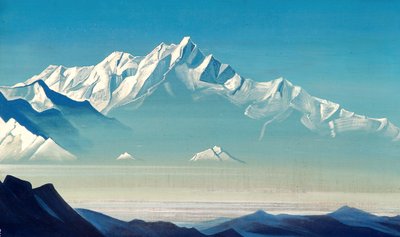Beş Hazine Dağı İki Dünya, 1933. by Nikolai Konstantinowitsch Roerich