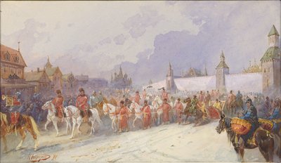 Yakalanan Kuchum Khan ailesinin Moskova
