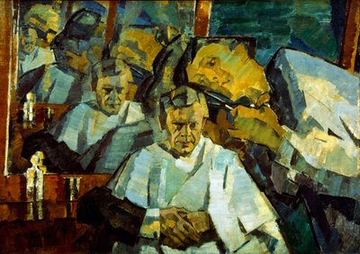 Berber ile Otoportre by Nikolai Pavlovich Ulyanov