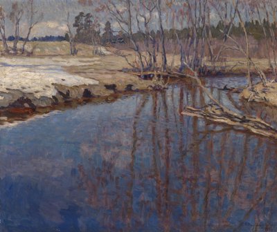 erimiş su, 1933 by Nikolai Petrovich Bogdanov Belsky