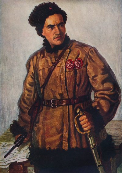 partizan AG Lunev, 1929 by Nikolai Strunnikov