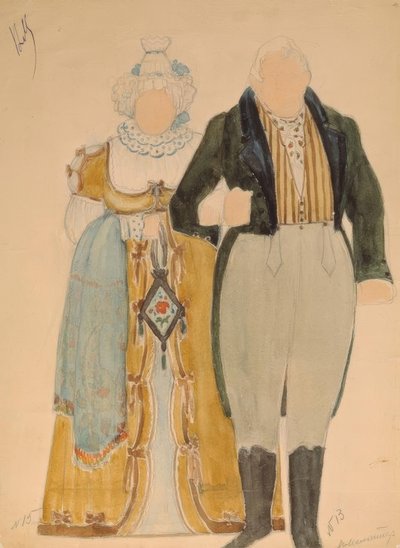 Kostüm tasarımları by Nikolaj Pawlowitsch Uljanow