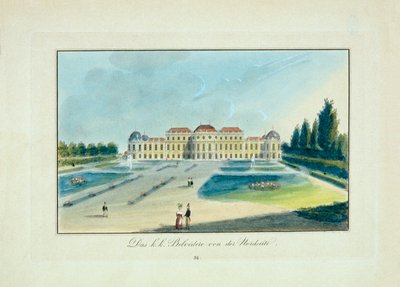 kuzey tarafından Yukarı Belvedere by Nikolaus Reim