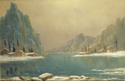 Bir Gölde Patenciler, 19. yüzyıl by Nils Hans Christiansen