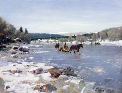 Kereste Taşıma by Nils Hansteen