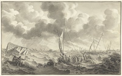 Kampen yakınlarındaki hendek ihlali, 1775 by Noach van der Meer (II)