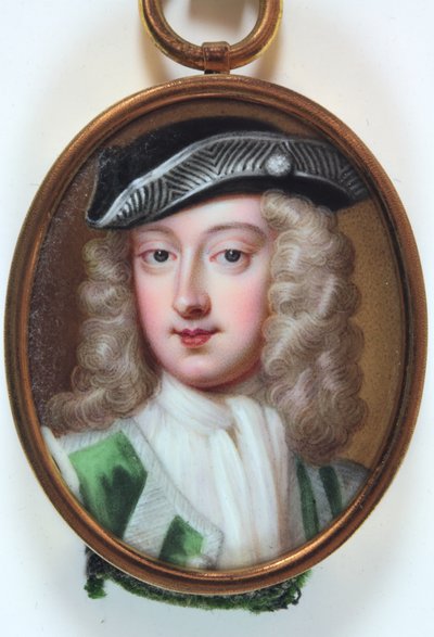 Leydi Henrietta Cavendish Holles Harley (altın üzerine emaye) by Noah or Seeman Abraham (fl.1751) (attr.to) Seaman
