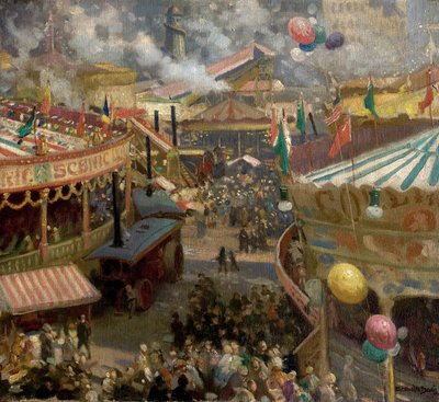Nottingham Kaz Fuarı by Noel Denholm Davis
