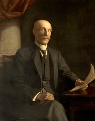 Sir John T. McCraith, JP (tuval üzerine yağlı boya) by Noel Denholm Davis