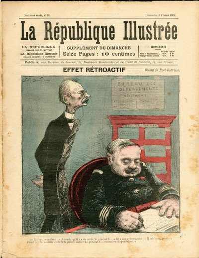 “” Republique illustree”nin kapağı by Noel Dorville