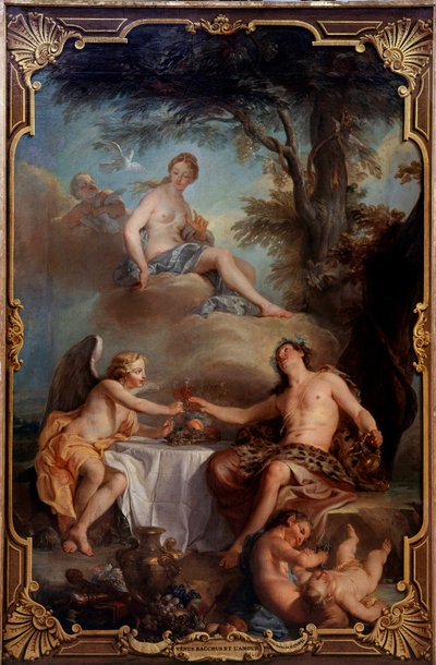 Venüs, Baküs ve Aşk. Nicolas Coypel