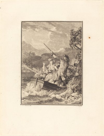 kabuk by Noël Le Mire after Jean Michel Moreau