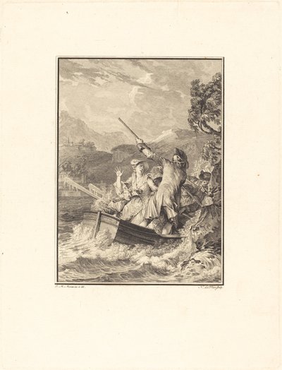 kabuk by Noël Le Mire after Jean Michel Moreau