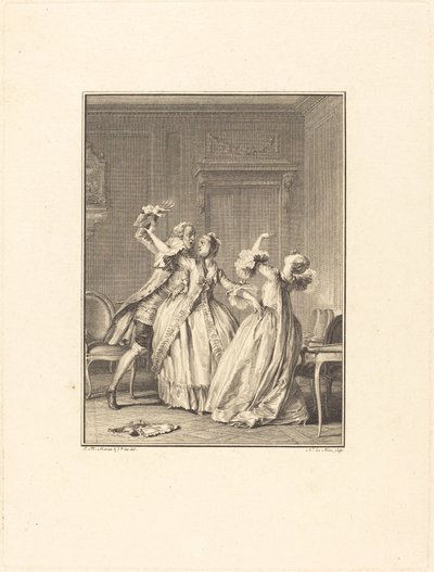 Körükler by Noël Le Mire after Jean Michel Moreau