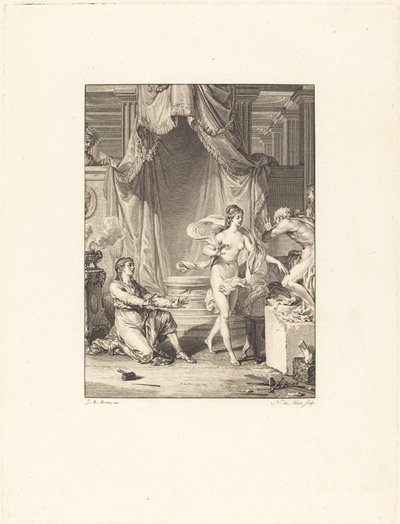 Pigmalion by Noël Le Mire after Jean Michel Moreau