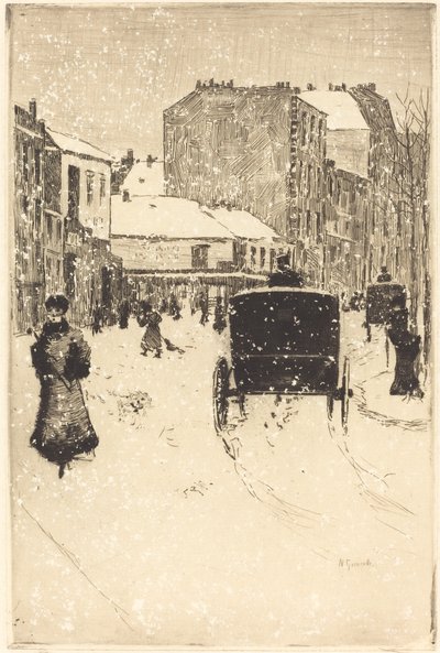 Karda Bulvar Clichy by Norbert Goeneutte
