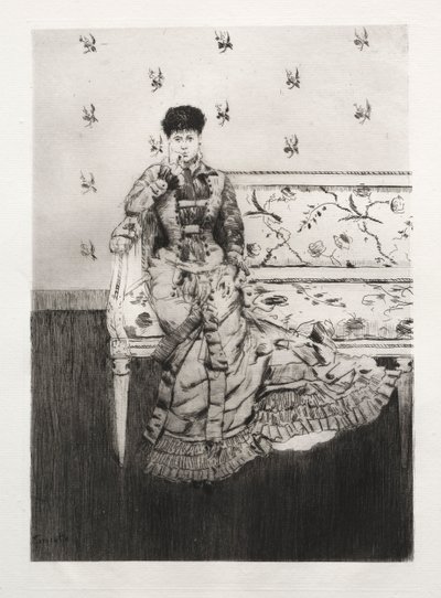 Fantezi, 1877. by Norbert Goeneutte