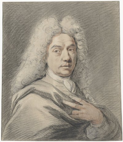 Norbert van Bloemen'in kendi portresi by Norbert van Bloemen