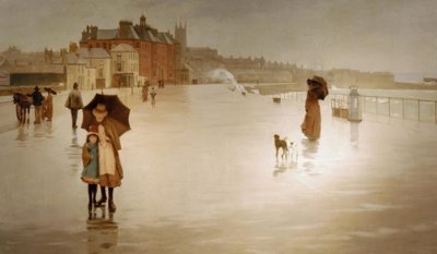 günlük yağmur by Norman Garstin