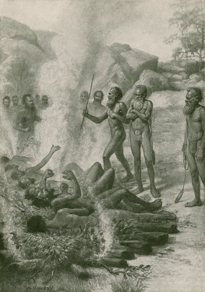 Ateşin Çilesi, Bir Totem Töreni by Norman Hardy