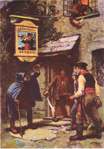 MacDonald 1947 (renkli lito) tarafından yayınlanan Treasure Island