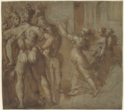 Vaftizci Yahya Başkanı ile Salome by Northern Italian 16th Century
