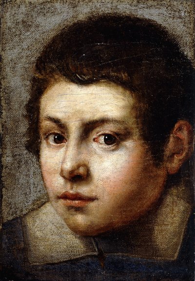 Bir çocuğun başı by Northern Italian School