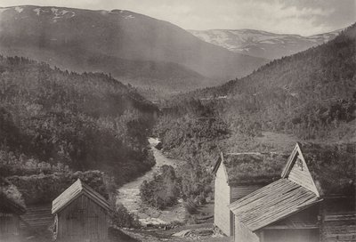 Tvindefos (s/b fotoğraf) by Norwegian Photographer