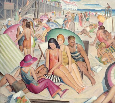 Rehoboth Plajı, Delaware by Norwood MacGilvary