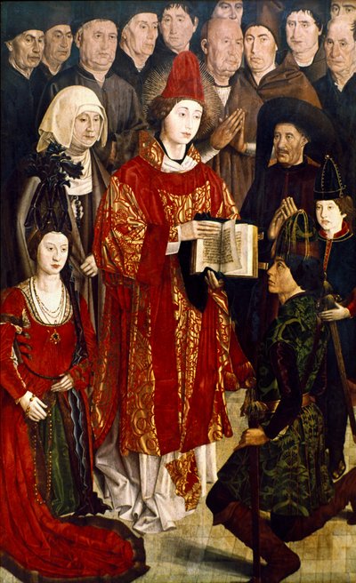 St Vincent Altarpiece, 1460 by Nuno Goncalves or Gonzalvez