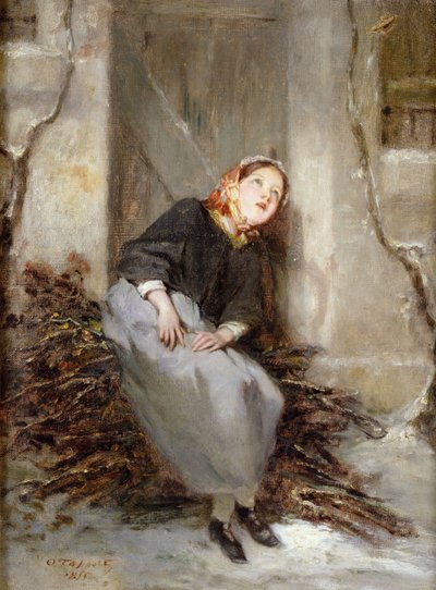 Dal Toplayıcı, 1855 by Octave Tassaert